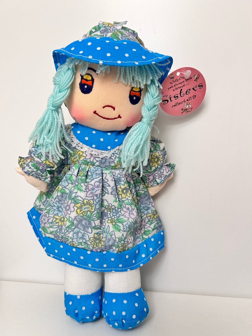 Sisters Blue Rag Doll (Manley)